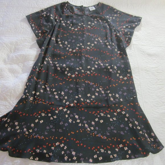 CAbi  Dress S Muse Floral Print Flutter Sleeve #3828 - Picture 2 of 10